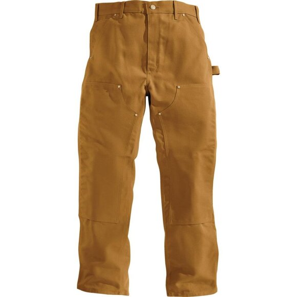 Carhartt Men's Double Front Washed Duck Loose Fit Pant 36x34 Dungaree Utility - Picture 1 of 10
